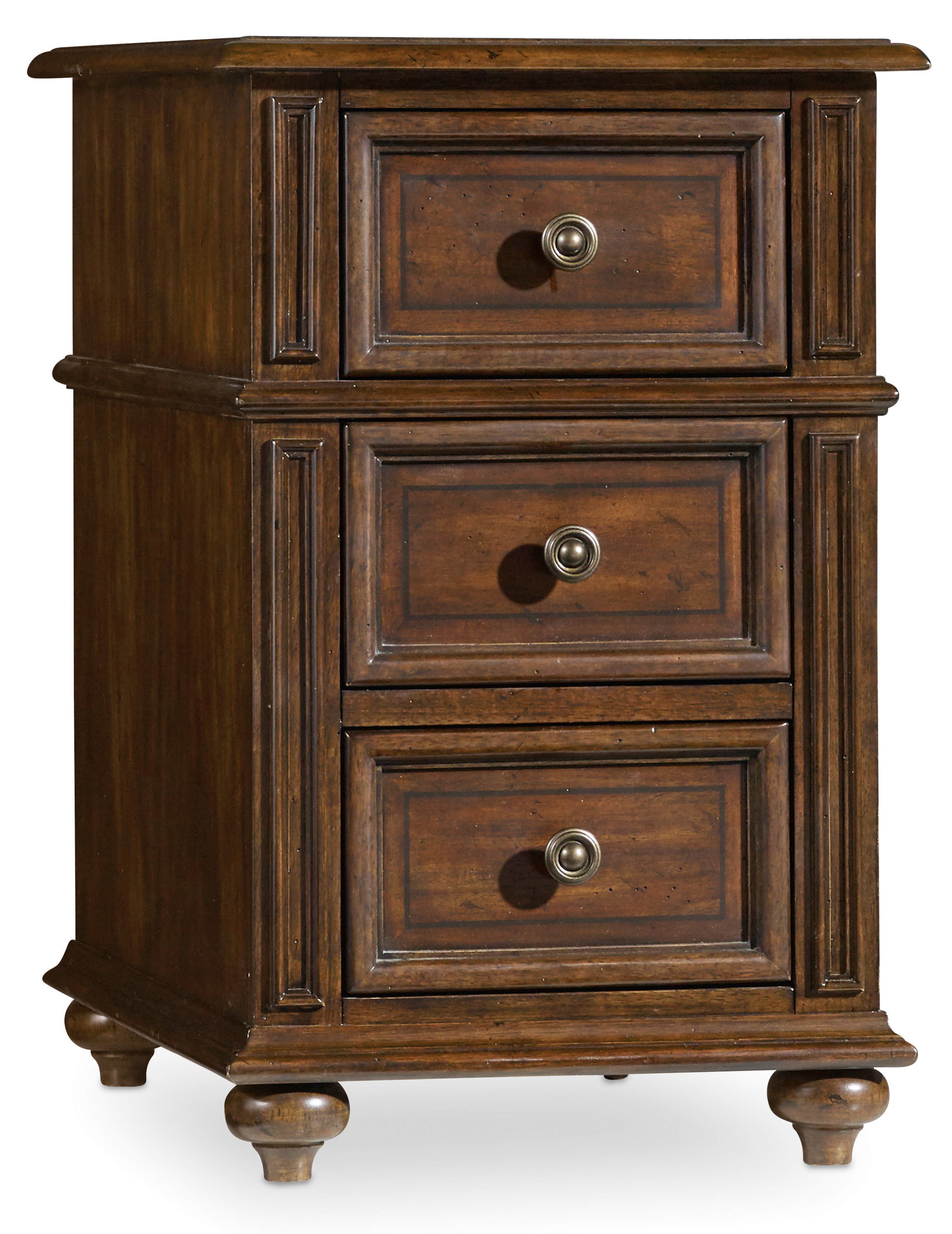Hooker Furniture Leesburg Chairside Chest with 3 Drawers Fashion